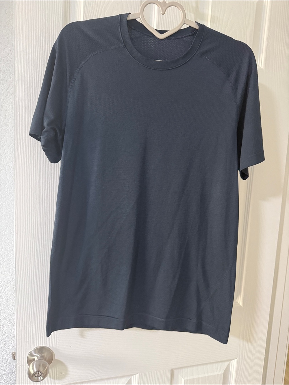 Lululemon Navy Short-Sleeve Performance T-Shirt